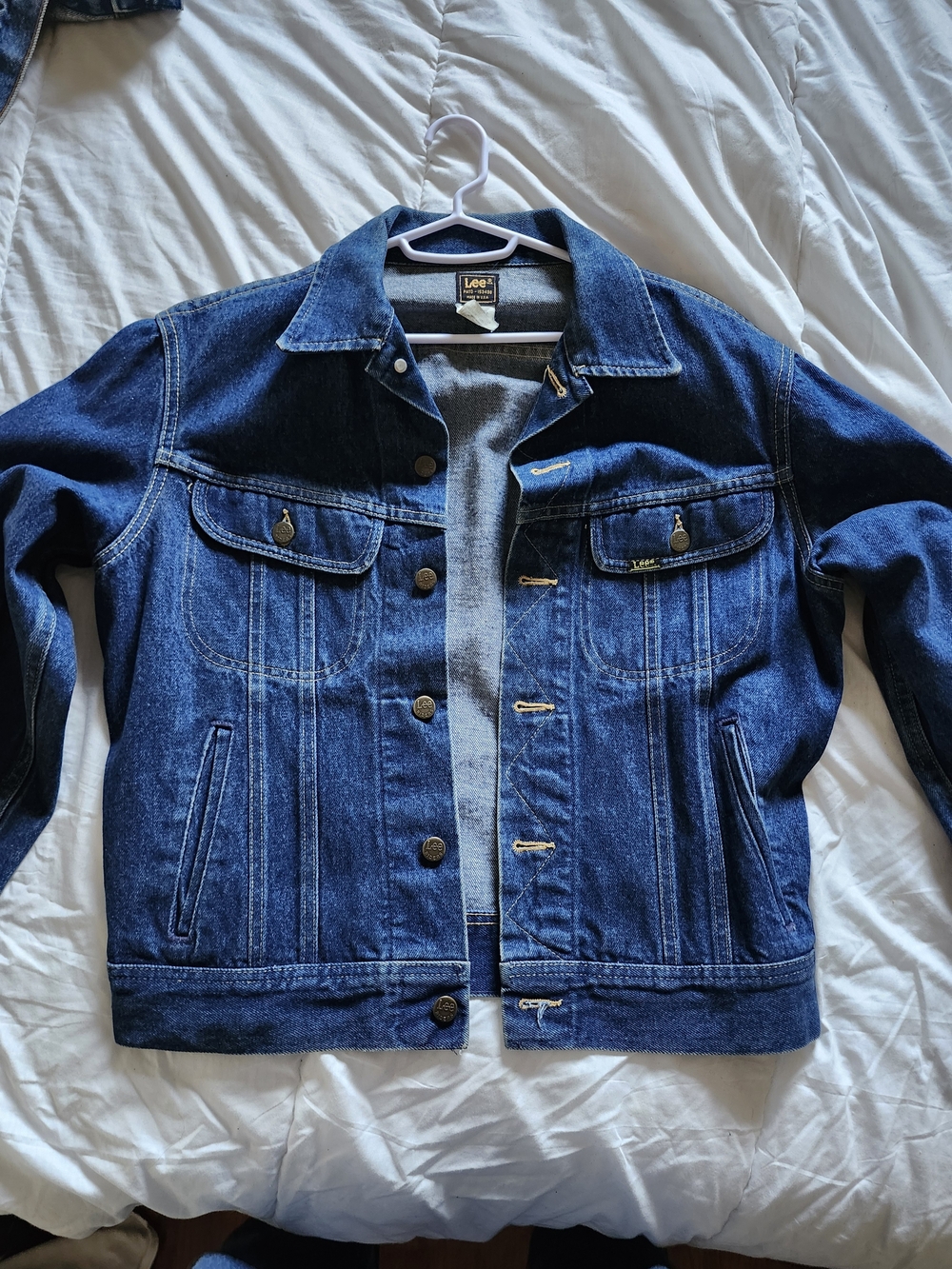Vintage Lee Rider Jacket Made In USA Size 40